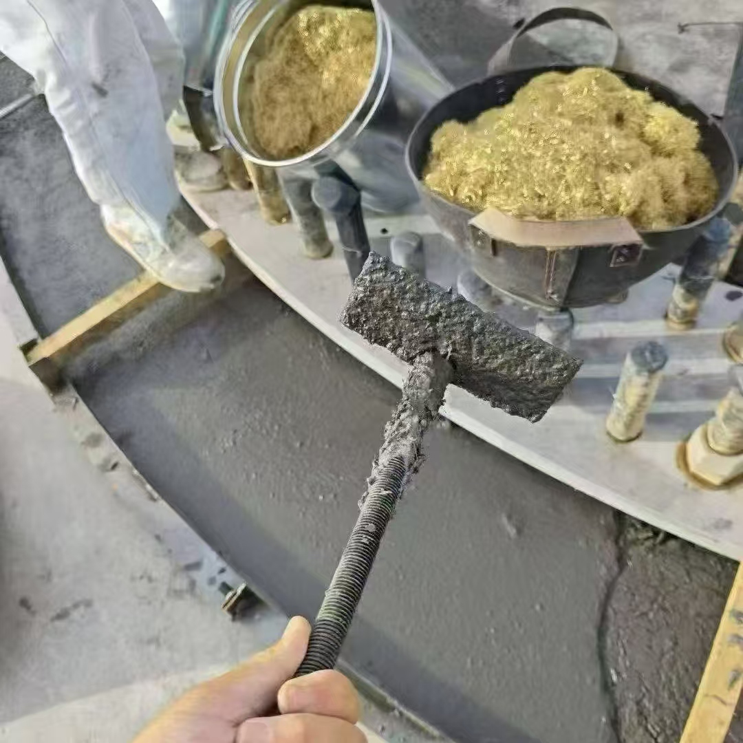 平湖C120钢纤维高强无收灌浆料 轧机压缩机汽轮机发电机锻压设备底座灌浆材料